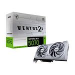 MSI GeForce RTX 5070 12G VENTUS 2X OC WHITE (Exclusivité web)
