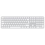 Apple Magic Keyboard avec Touch ID et pavé numérique (USB-C) - Blanc