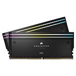 Corsair Dominator Titanium RGB Black - 2 x 48 Go (96 Go) - DDR5 6400 MHz - CL32