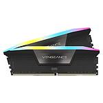 Corsair Vengeance RGB Black - 2 x 16 Go (32 Go) - DDR5 6000 MHz - CL38