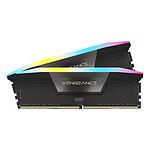 Corsair Vengeance RGB Black - 2 x 16 Go (32 Go) - DDR5 6400 MHz - CL32