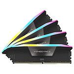 Corsair Vengeance RGB Black - 4 x 32 Go (128 Go) - DDR5 5600 MHz - CL40
