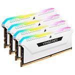 Corsair Vengeance RGB PRO SL Series 64 Go (4 x 16 Go) DDR4 3600 MHz CL18 - Blanc