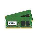Crucial SO-DIMM DDR4 16 Go (2 x 8 Go) 2400 MHz CL17 SR X8