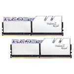 G.Skill Trident Z Royal 32 Go (2x 16 Go) DDR4 3000 MHz CL16 - Argent