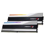 G.Skill Trident Z5 RGB 32 Go (2 x 16 Go) DDR5 6000 MHz CL30 - Argent