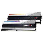 G.Skill Trident Z5 RGB 32 Go (2 x 16 Go) DDR5 8000 MHz CL38 - Argent