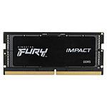 Kingston Fury Impact SO-DIMM - 1 x 16 Go (16 Go) - DDR5 6400 MHz - CL38