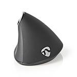 Nedis Wired Ergonomic Mouse Noir (ERGOMSWD100BK)