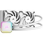 Corsair iCUE H100i RGB ELITE (Blanc)