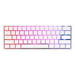 Ducky Channel One 2 Mini RGB - Blanc - Cherry MX Noir