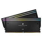 Corsair Dominator Titanium RGB Black - 2 x 24 Go (48 Go) - DDR5 7000 MHz - CL36