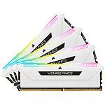 Corsair Vengeance RGB Pro SL Blanche - 4 x 8 Go (32 Go) - DDR4 3200 MHz - CL16