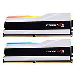 G.Skill Trident Z5 RGB 64 Go (2 x 32 Go) DDR5 6000 MHz CL36 - Blanc