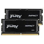 Kingston Fury Impact SO-DIMM - 2 x 16 Go (32 Go) - DDR5 4800 MHz - CL38