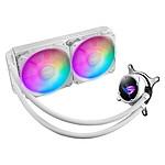 Asus ROG Strix LC II 240 ARGB (support AM5) - Blanc