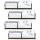 G.Skill Trident Z Royal 128 Go (4 x 32 Go) DDR4 4000 MHz CL18 - Argent